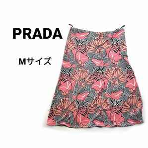 【早い者勝ち！】【送料無料】PRADA 花柄スカート