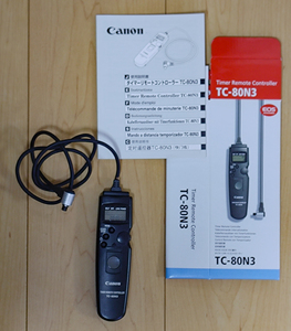 Canon タイマーリモートコントローラー TC-80N3