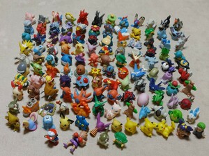 【まとめて】ポケットモンスター ポケモンキッズ 指人形 124個 ピカチュウ多数 クリアバージョンあり