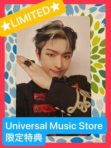 ATEEZ ミンギ MINGI トレカ Universal 限定 特典 アチズ Will Fin World