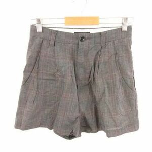 zucca short pants check black S