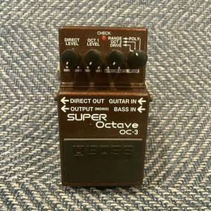 名機 BOSS SUPER Octave OC-3 ボススーパーオクターブ 完動品　動作良好