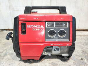 10358 中古 引取限定 ポータブル発電機 ホンダ HONDA EX900 ガソリンエンジン 100V 12V 電源 コンセント プラグ 防災 緊急 充電 バッテリー