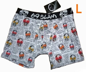 69slam ロックスラム ボクサーパンツ Lサイズ レギュラー丈