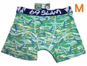 69slam ロックスラム ボクサーパンツ Mサイズ オーガニック コットン バンブー素材 レギュラー