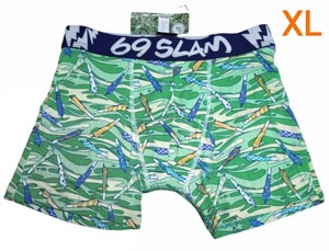 69slam ロックスラム ボクサーパンツ XLサイズ オーガニック コットン バンブー素材