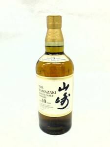 【同梱歓迎】1円～ SUNTORY 山崎 10年 700ml THE YAMAZAKI サントリー ウイスキー シングルモルト