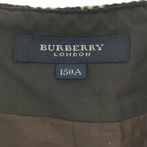 【訳アリ】 BURBERRY LONDON バーバリーロンドン スカート ミニ タイト タータン レディース ベージュ チェック 150Ａ 日本製 901-4486_画像3