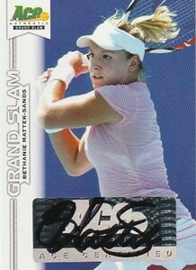 2013 ACE TENNIS GRAND SLAM Bethanie Mattek-Sands Auto 女子テニス 直筆サインカード