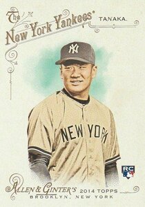 田中将大 ルーキーカード 2014 TOPPS ALLEN & GINTER RC ROOKIE