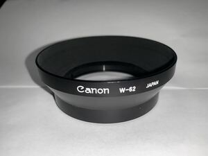 美品！キャノン Canon W-62 メタルフード