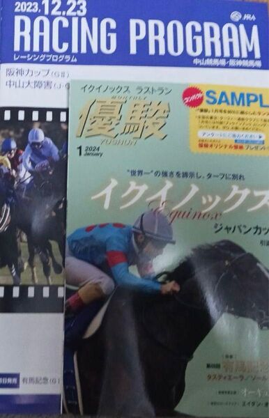 JRA 2023年 有馬記念前日 阪神C 中山大障害 レープロ 優駿 sample版