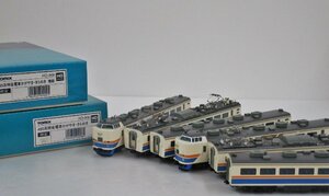 TOMIX HO-908+HO-909 485系電車かがやき・きらめき 基本+増結 6両セット【C】oah120402