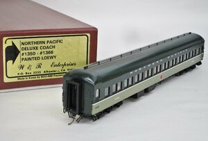 W&R ENTERPRISES NORTHERN PACIFIC DELUXE COACH #1352 PAINTED LOEWY【B】qjh120503