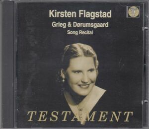 [CD/Testament]グリーグ:オーケストラ伴奏歌曲集(11曲)他/K.フラグスタート(s)&W.ブレイスウェイト他