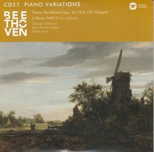 [CD/Warner]ベートーヴェン:ディアベリの主題に基づく33の変奏曲Op.120他/H.R=ハーザー(p) 1963.11他