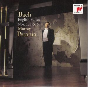 [CD/Sony]バッハ:イギリス組曲第1番イ長調BWV.806&イギリス組曲第3番ト短調BWV.808&イギリス組曲第6番ニ短調BWV.811/M.ペライア(p) 1997