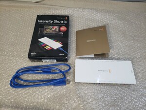 Blackmagic design ブラックマジックデザイン intensity Shuttle ビデオキャプチャ 未確認