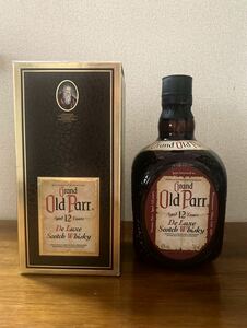 グランドオールドパー 12年　スコッチウイスキー /未開栓/Grand Old Parr/古酒 /750ml/43%/箱付き