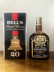 BELL'S 20年 ROYAL RESERVE ベルロイヤル リザーブ スコッチ ウイスキー 750ml 43度 /未開封 /古酒/洋酒 /箱付き