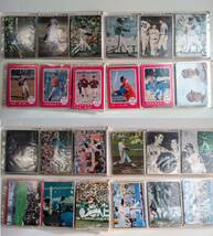 169枚　カルビー　プロ野球カード　大量　アルバム　70年代　1975年　1976年　モノクロ　レトロ　王貞治　大量_画像4