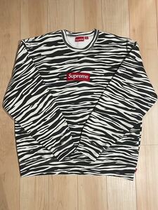 シュプリーム Supreme ゼブラ ボックスロゴ トップス　超美品　XXL 希少　正規