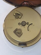 トラベルウォッチ　オリエント　ST301AZ　ゼンマイ式　アナログ時計　アラーム　ORIENT　昭和レトロ_画像3