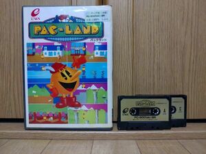 【難有・箱有・テープ】PAC-LAND NEC PC-8001mkIIのゲームソフト