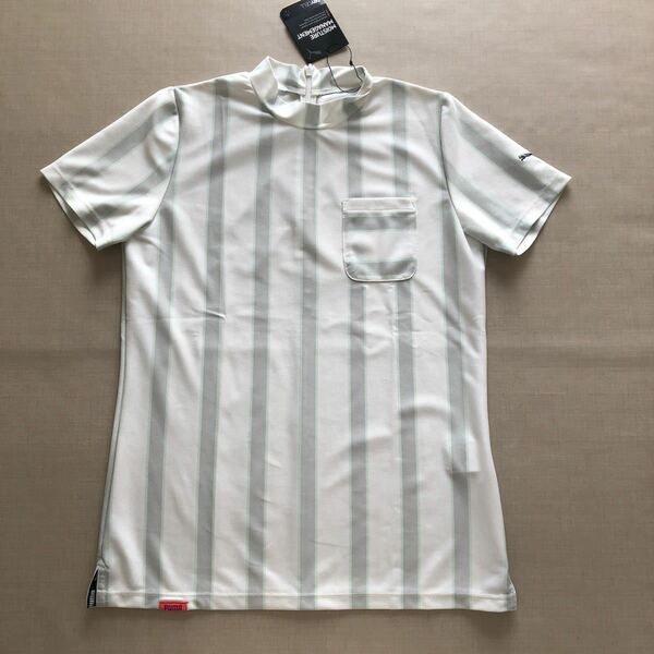 新品・未使用　PUMA 半袖モックネックシャツ ◆ L ◆ 930563 プーマ