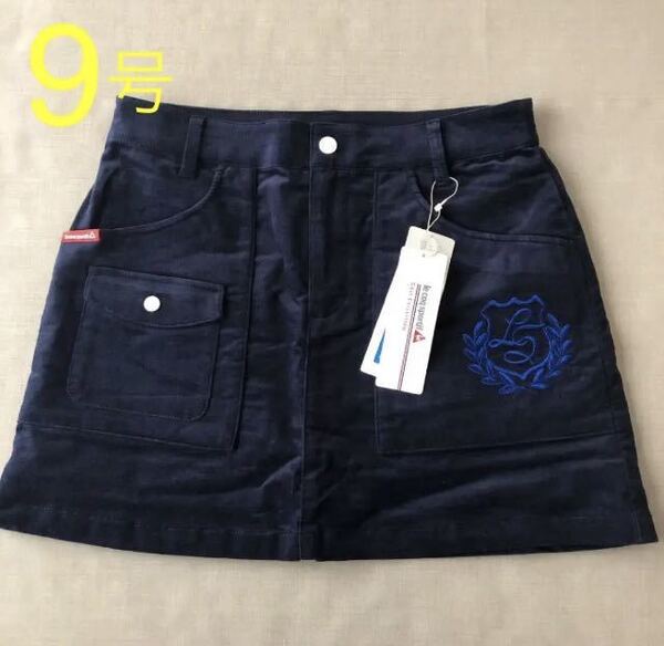 新品・未使用 ルコック ゴルフ スカート ◆ 9号 ◆ QGWMJE09