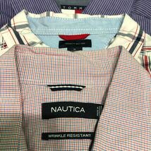 ③ 1円スタート TOMMY HILFIGER NAUTICA… シャツ 長袖 他… メンズ レディース サイズ色々… 全13枚 まとめ売り 100S_画像6