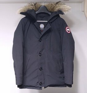 定価16.5万 良品 CANADA GOOSE カナダグース JASPER PARKA 3438JM ジャスパー パーカー ダウンジャケット ダークネイビー メンズ XS