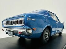 国産名車/'71 Nissan日産 BlueBirdブルーバード U HT 1/24 絶版 高速有鉛 旧車_画像2