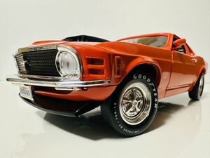 Ertlアーテル/'70 Fordフォード Bossボス Mustangマスタング 1/18 絶版