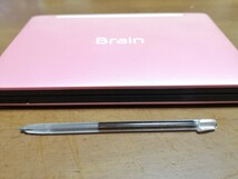 シャープ（SHARP）カラー電子辞書 Brain PW-SA2 ピンク タッチペン付き 綺麗_画像4