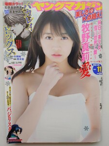 【良品】ヤングマガジン 2018年 No.11 牧野真莉愛 モーニング娘。'18 ☆HOSHINO 鈴川亜美 『(巻頭カラー)バカレイドッグス』ORIGIN ~送185~