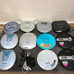 [ジャンク品] CDウォークマン SONY 8台　Panasonic 3台　計11台まとめ売り