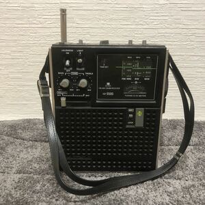 [ジャンク品] SONY FM/AM 3BAND RECEIVER ICF-5500 通電、動作未確認