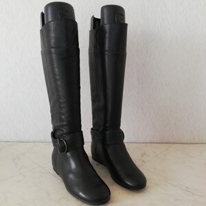 b9/ новый товар!! pre ta ходьба натуральная кожа длинный кувшин ботинки 22cm