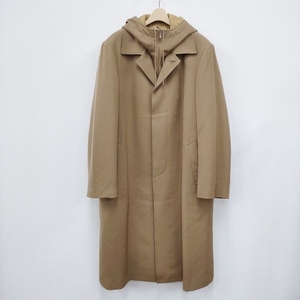 AURALEE 新品 LIGHT WOOL MAX GABARDINE HOODED LINER COAT 5 定価12万円 コート ベージュ オーラリー 3-1119A 226724