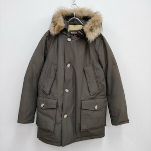 3-1207A♪WOOLRICH アークティックパーカ サイズM ダウンジャケット ブラウン系 ウールリッチ 229961