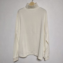 alvana ACS-0093 ULTIMATE WIDE TURTLE NECK サイズ2 定価12100円 長袖Ｔシャツ カットソー ロンＴ アイボリー アルヴァナ 3-1203M 228825_画像1