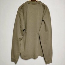 3-1221M∞GR10K 新品 UTILITY LONG SLEEVE T SHIRT 長袖Ｔシャツ カットソー ロンＴ 21SS カーキ ジーアールテンケー F94704_画像2