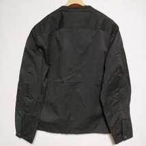 OLDMAN'S TAILOR モーターサイクルシャツ OMT-SS599 定価22000円 長袖シャツ ブラック オールドマンズテーラー 3-1209M 229586_画像2