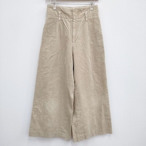 MACPHEE вельвет высокий талия широкий брюки размер 36 брюки бежевый McAfee 3-1215T 229871