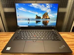 極速SSD搭載 WIN10 LENOVO THINKPAD P43s Core I7-8565 1.80GHz 24G 1TB SSD NVIDIA P520 2G OFFICE 2021搭載 東京発送