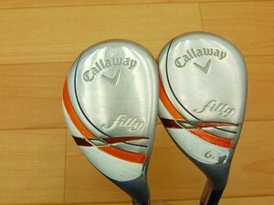 2 pcs set! for women Callaway * Filly Filly 5H 6H carbon L(a11-10-7)