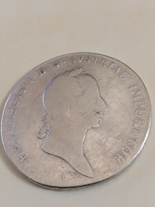 オーストリア ハンガリー帝国 1830A １ターレル銀貨 FRANCISGVS Ⅰ