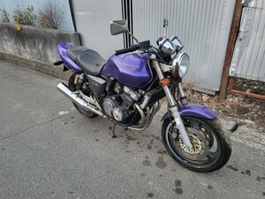 ホンダ CB400SF NC31 現状 エンジン始動確認済み 必整備 欠品なし 書類有り 新車時取扱説明書有り レストアベース 部品取り 売り切り