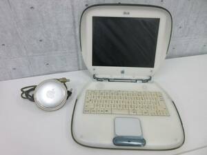 MS 希少【Mac Book ジャンク Apple iBook G3 M6411 クラムシェル】アップル社 ノートパソコン